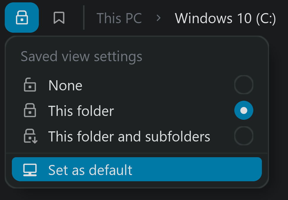 Hierarchical Folder Views